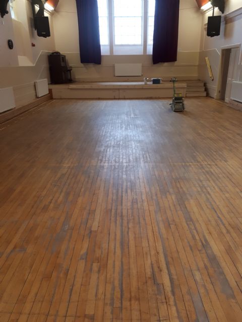 Original Floor - Main Hall